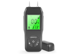 Medição De Umidade Na Madeira, Detector Digital Portátil Com Display Lcd Iluminado, Probes De Aço Inoxidável, Compensação De Temperatura