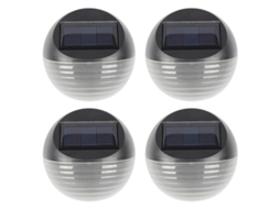 4pcs Lâmpada Externa À Prova Dágua
