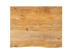 Table Top, Table Tops Vidaxl Marrom Madeira (100 X 80 X 2.5 Cm)