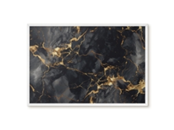Quadro de vidro magnético com elegância delicada para o hall de entrada Espelharte (60x40 cm)