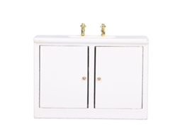 Ats móvel Lavabo em Miniatura Modelo 1:12 Acessório Decorativo para Casa de Bonecas Cena de Vida Simulada