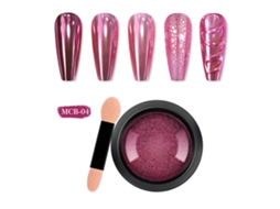 3 Tipos De Glitter Para Unhas. Adequado Para 3 Produtos Com Glitter Para Unhas.mcb04