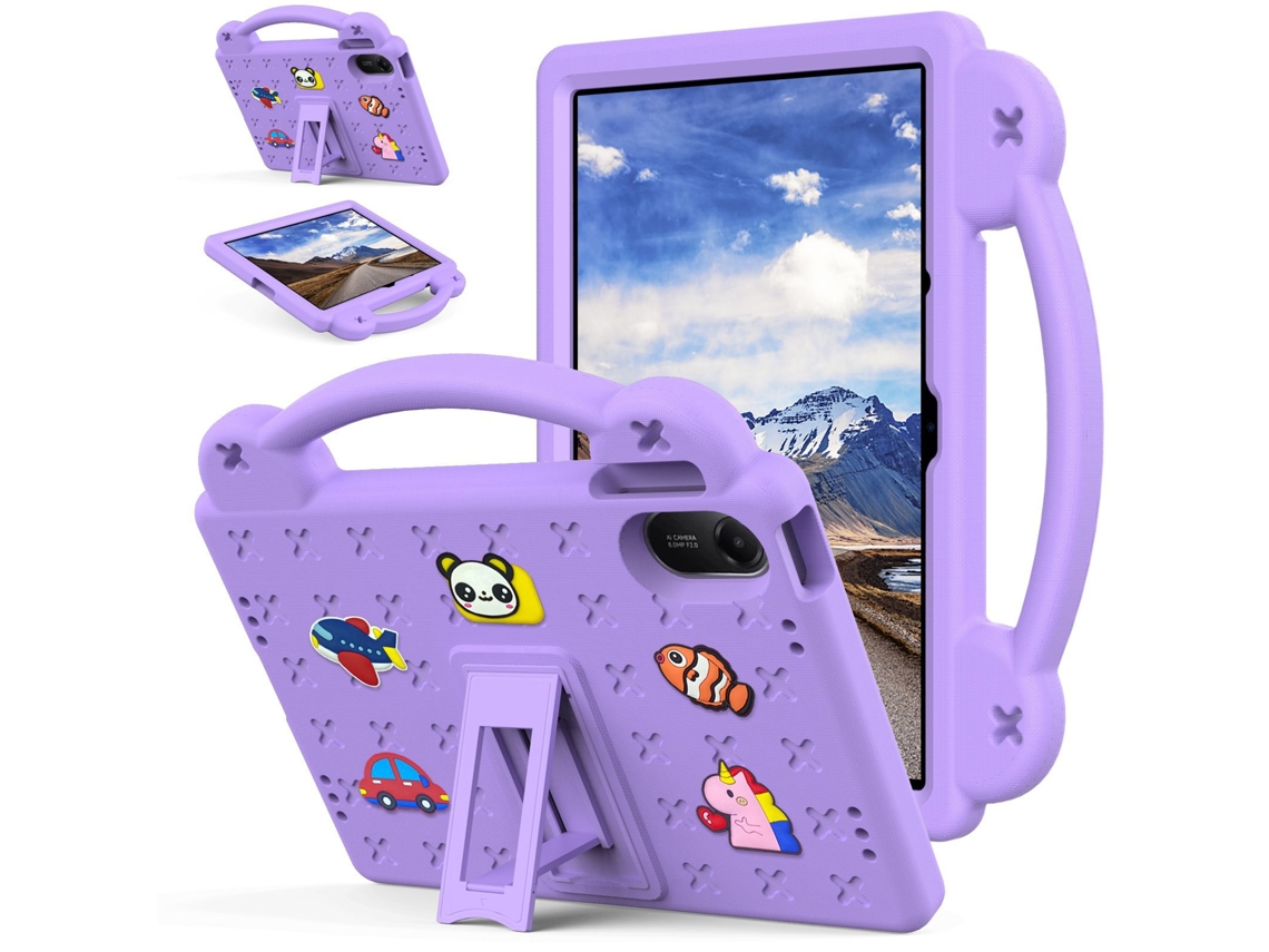 Capa Protetora Para Tablet Xiaomi Pad 7 / Pro De 11,2 Polegadas Com Suporte Caneta (roxa) Tuotuo (2024 Pixels)