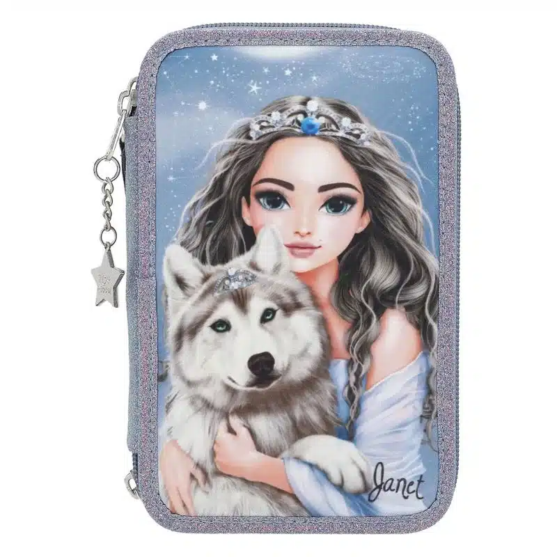 Topmodel Estuche Triple Wolf Con Material Escolar 13149 Depesche Depeschemás De 6 Años
