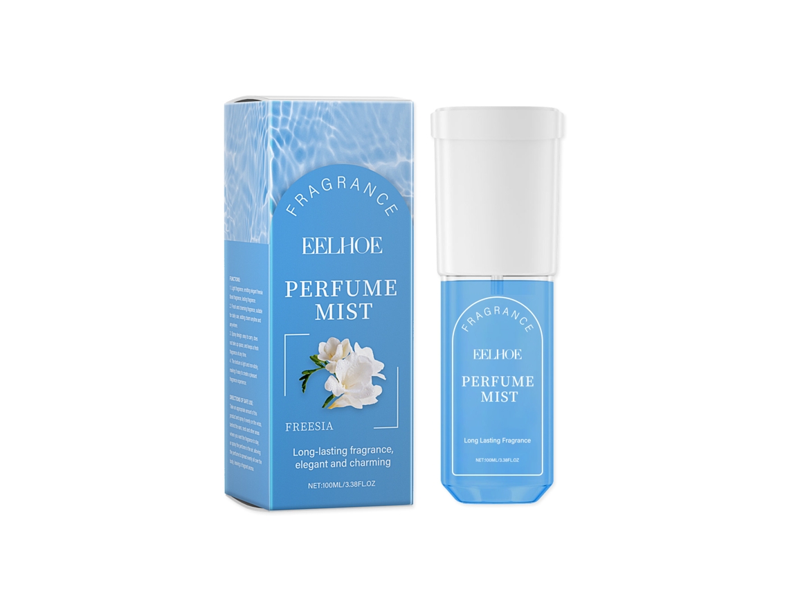 Perfume Corporal Spray Freesia, Fragrância Delicada e Refrescante para a Pele LAXISCREED
