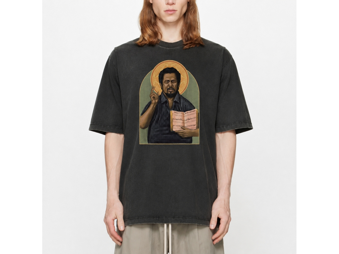Camiseta Rockinstone Saint Mingus - Camiseta The Jazz Estate - Estilo de designer exclusivo