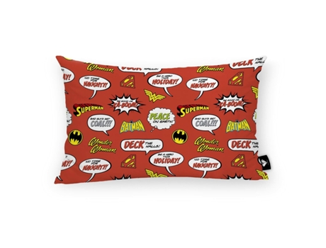Muare Vintage Superheroe Cushion Cajin Laranja