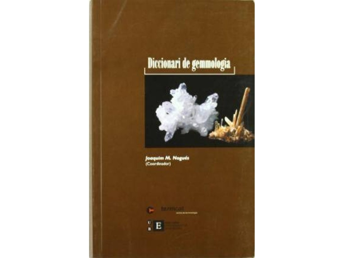 Livro Diccionari De Gemmologia de Joaquim M Nogués Carulla (Espanhol)