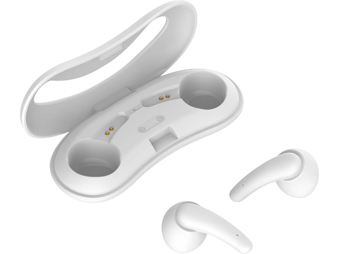 Auriculares Bluetooth True Wireless CELLY Shape1 (In Ear - Microfone - Branco)