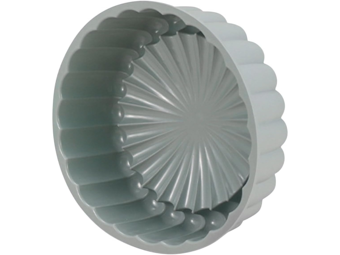 Alimentador redondo de silicone, resistente ao calor.