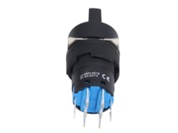 Interruptor de Botão de Três Níveis com Trava Automática e Luz
