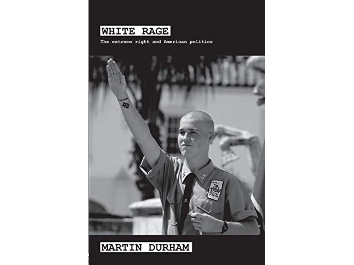 Livro White Rage de Martin Durham (Inglês)