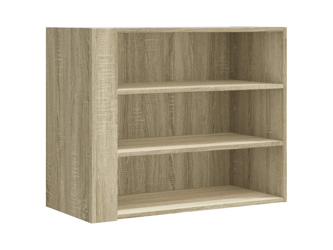 Wall Cabinet, Wall Cabinets Vidaxl Marrom Madeira Processada (n/a)