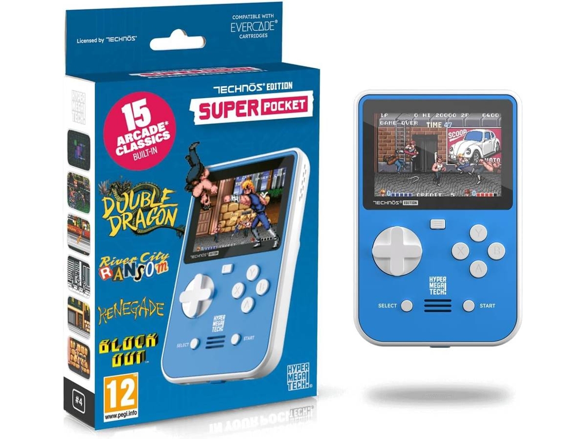 Consola Portátil HYPERMEGATECH! Technos Edition Super Pocket