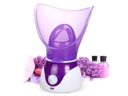 Inalador de vapor pessoal, sauna, vapor facial, névoa quente, hidratante, instrumento de beleza, roxo