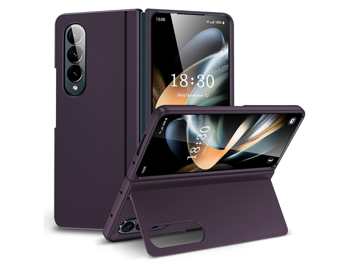 Capa Dobrável Com Toque Suave E Proteção Total, Com Suporte Para Samsung Galaxy Z Fold4.