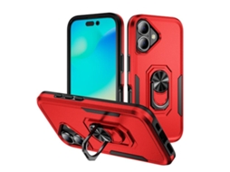 Capa Para Iphone 17 Pioneer Armor Heavy Duty Em Pc Tpu Com Suporte