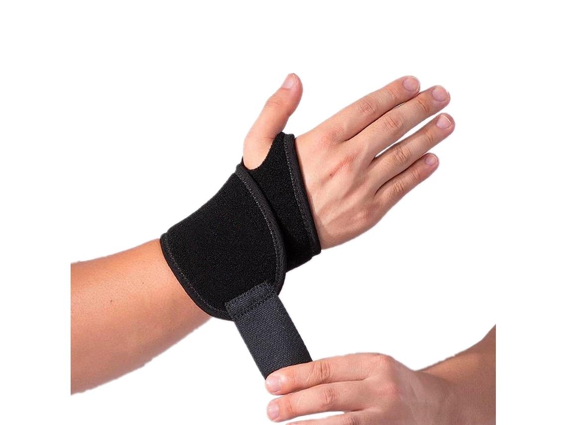 Braçadeira de pulso, braçadeira de pulso fixa Design de velcro resistente  ao desgaste para aliviar a dor causada por lesões no pulso S/M-Mão direita  