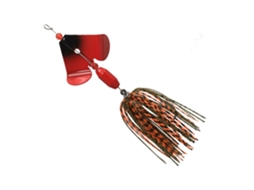 (vermelho) Isca Giratória Com Lâminas De Engrenagem, Adequada Para Pesca.