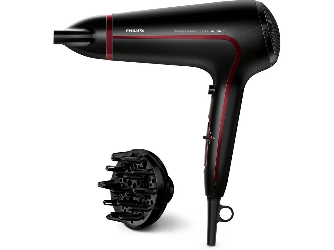Secador de Cabelo PHILIPS HP8238/10 (2300 W - 3 Níveis de temperatura)