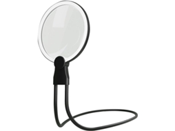 Lupa De Pescoço Com 24 Leds Ultrabrilhantes, Lupa De Mão Hd Com Luz Usb Para Leitura Por Idosos. Gokoco