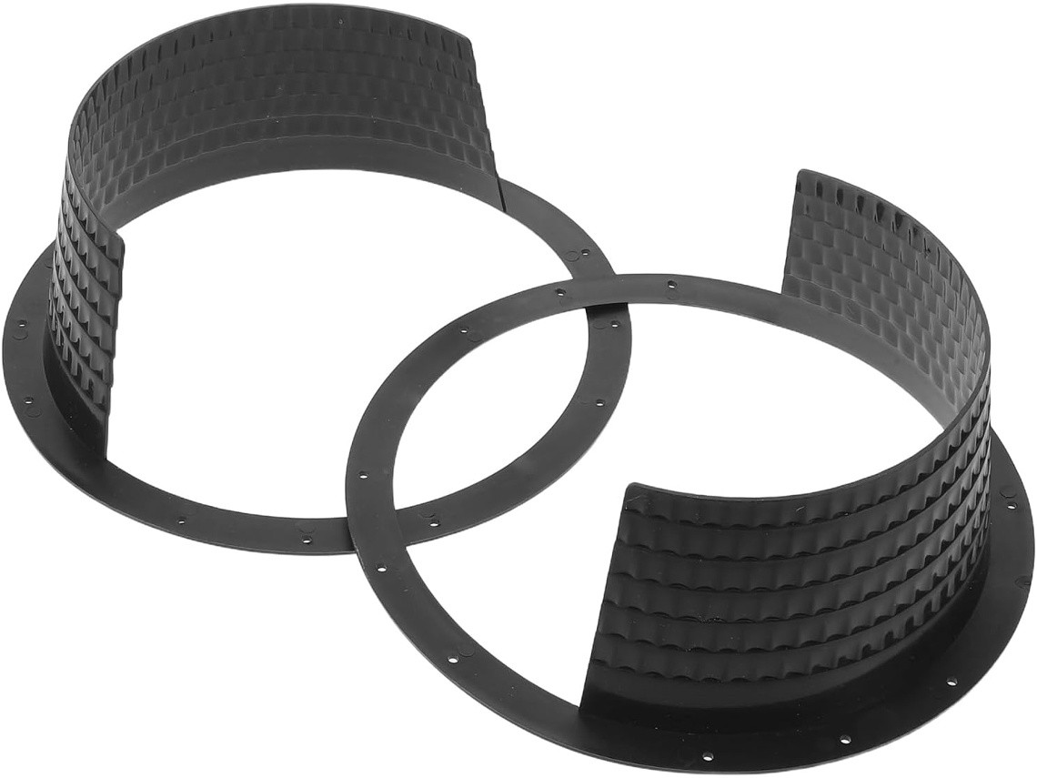 Conjunto de 2 camadas impermeáveis para cadeiras auto com rodas altas de 8 polegadas da Polegadas.