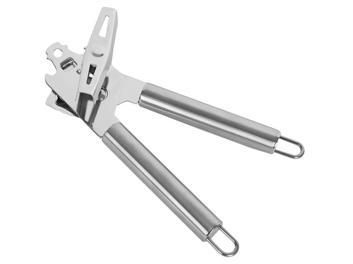 Abridor de alho em aço inoxidável 2026 com cabo tubular resistente, utensílio essencial para a cozinha.