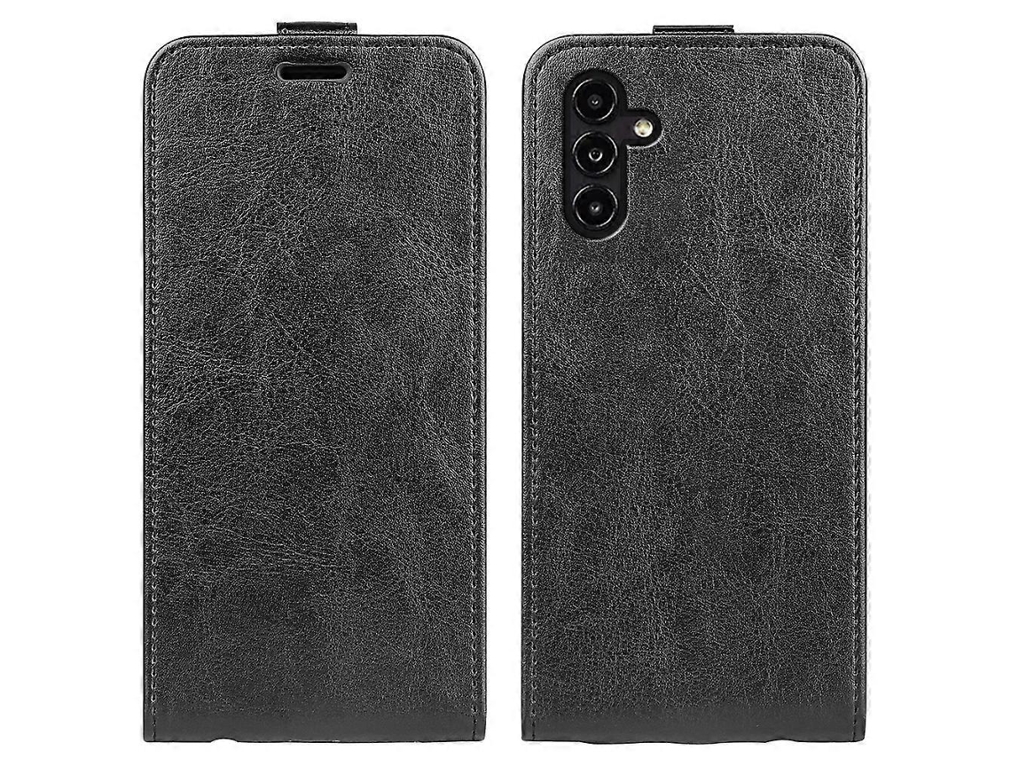 Capa De Couro Com Flip Vertical E Textura Para Samsung Galaxy A14 5g R64