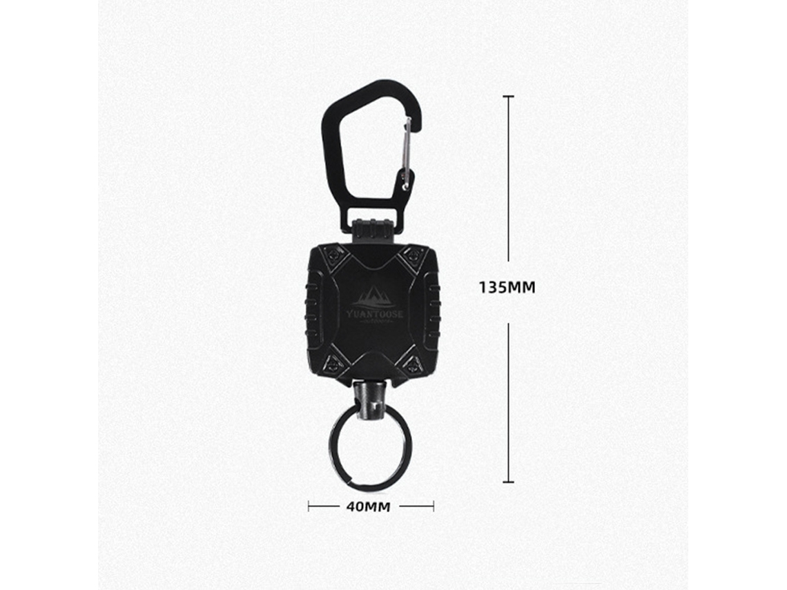 Chaveiro Magnético Retrátil Anti Perda para Carro