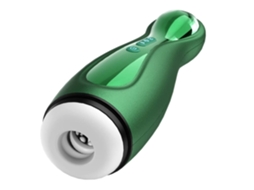 Masturbador Masculino Com Sucção Automática De 3 Sucções E 6 Vibrações Brinquedo Sexual Masculino Adulto Verde Yunzii