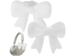 Acessórios Para Fones De Ouvido E Auriculares, Silicone 3d, Formato De Nó, 2 Peças Para Trabalho, Viagens, Deslocamentos