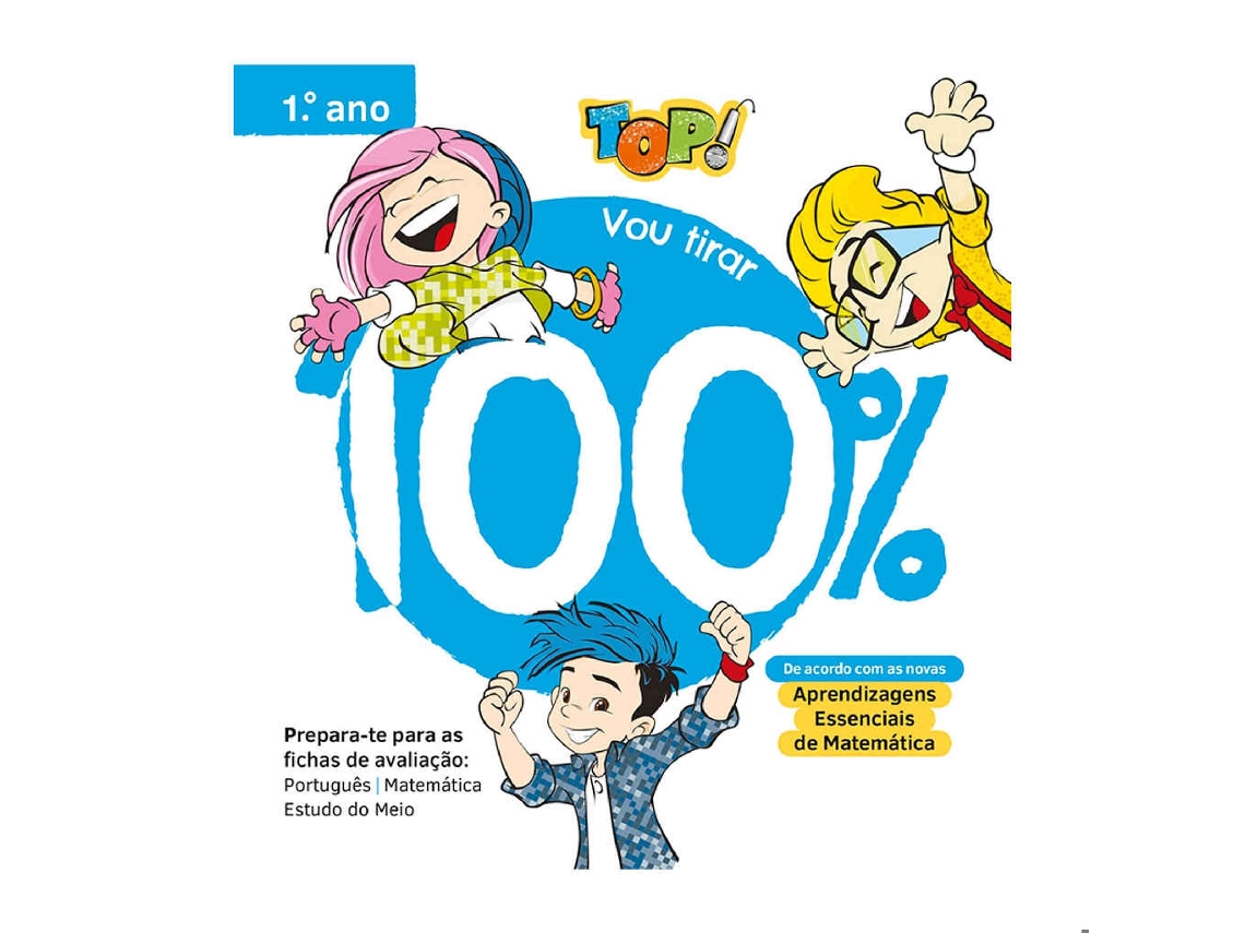 Livro TOP! Vou tirar 100 - 1º Ano (Português)
