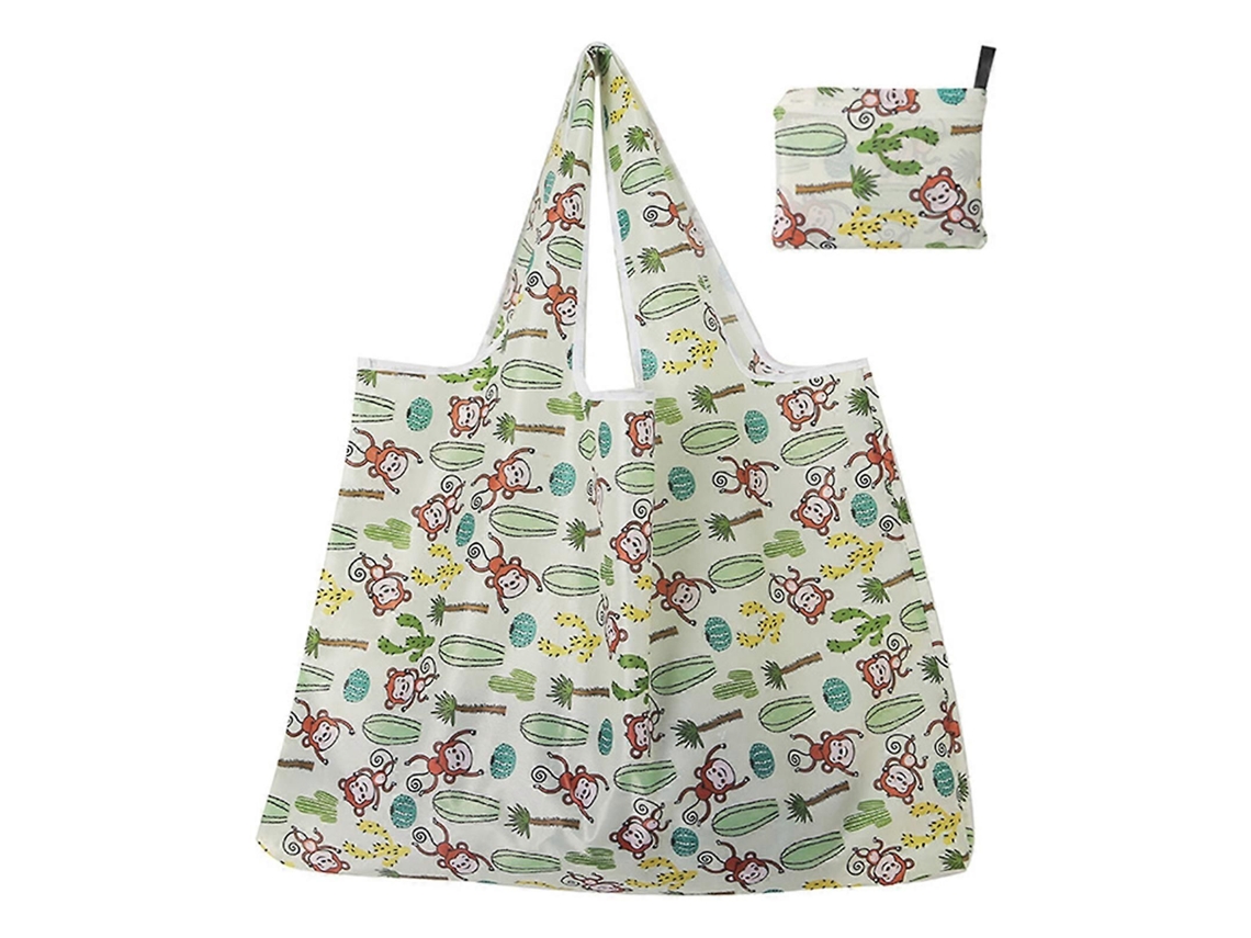 Sacolas de Compras Grandes, Resistentes, Reutilizáveis, Laváveis, Dobráveis ​​e com Bolsos. GOKOCO