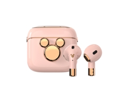 Auriculares Sem Fio Horas Yizhood Bluetooth Rosa