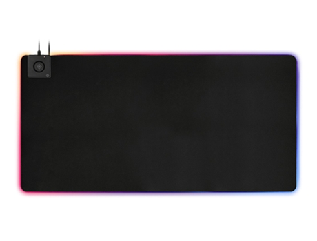 Tapete Rato com Rgb e Carreg. Wireless DELTACO GAMING Gam-124 Preto