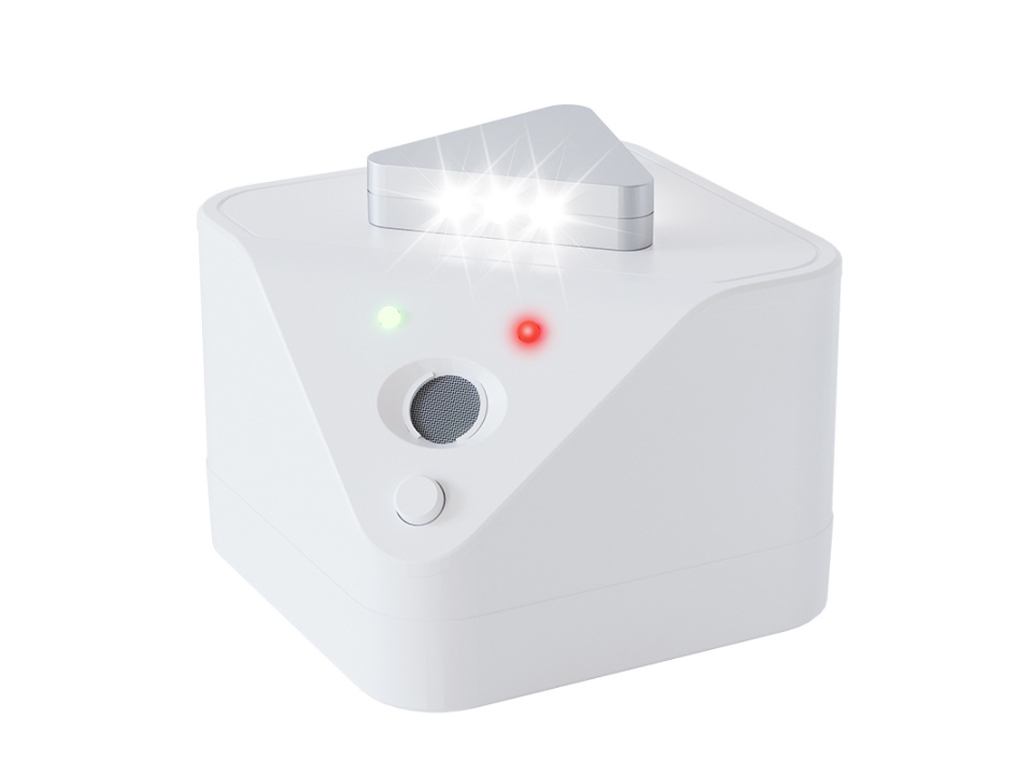 Repelente Ultrassónico Para Ratos Com 4 Modos, Estroboscópica Led, Para Sótão, Garagem, Armazém E Autocaravanas Branco Hexinyigjly