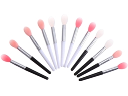 12 Pincéis Labiais De Silicone Com Aplicadores Leves E Duráveis