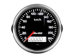 Velocímetro Gps 12v/24v 85mm 220km/h para Carro e Motocicleta