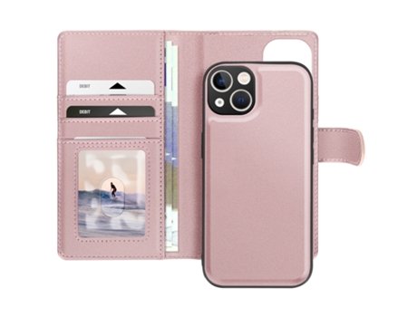 Capa Concha Destacável Para Iphone 13 Mayaxess Acrílico Dourado