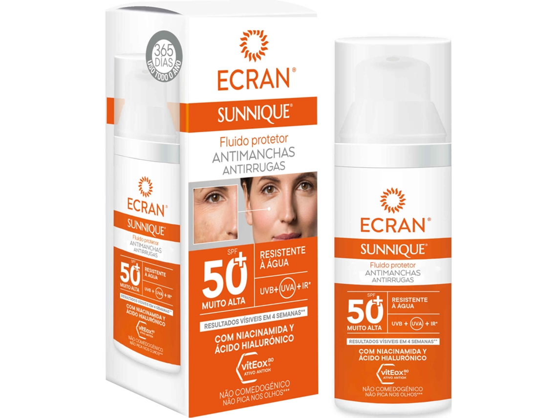 Protetor Solar Facial Antimanchas Fps 50+ ECRAN