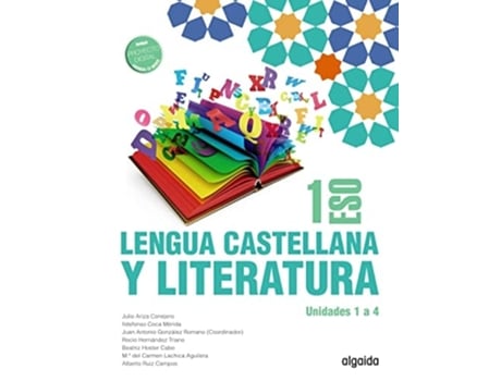 Livro Lengua Literatura 1eso Lomloe Da Editorial Algaida De Julio Ariza Conejero, Ildefonso Coca Mérida Et Al. (espanhol)