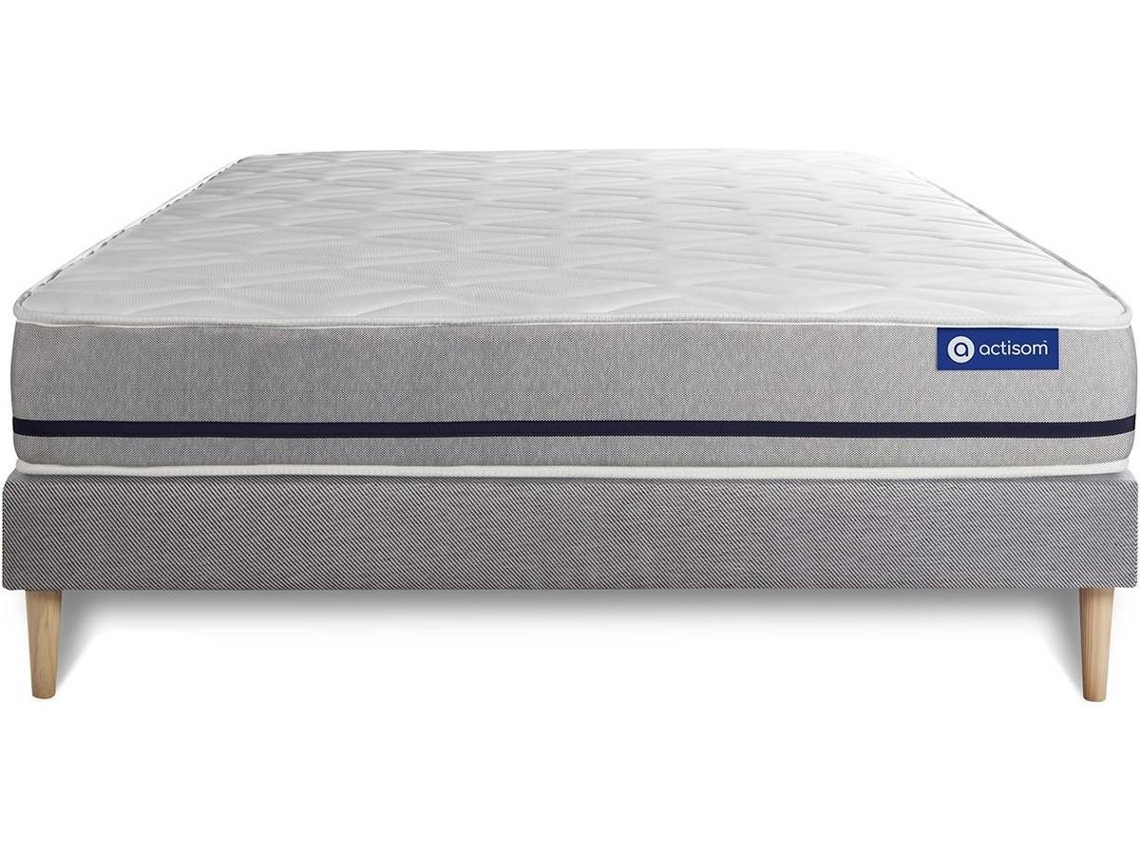 Conjunto de Estrado + Colchão ACTISOM Actimemo Soft (Cinzento - 180x190cm)