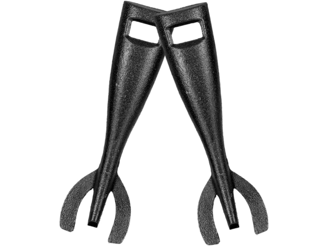 Pinças Para Churrasco Artibetter, Práticas, Resistentes A Deformação, Conjunto De 2 Peças, Ferro Fundido Preto, Para