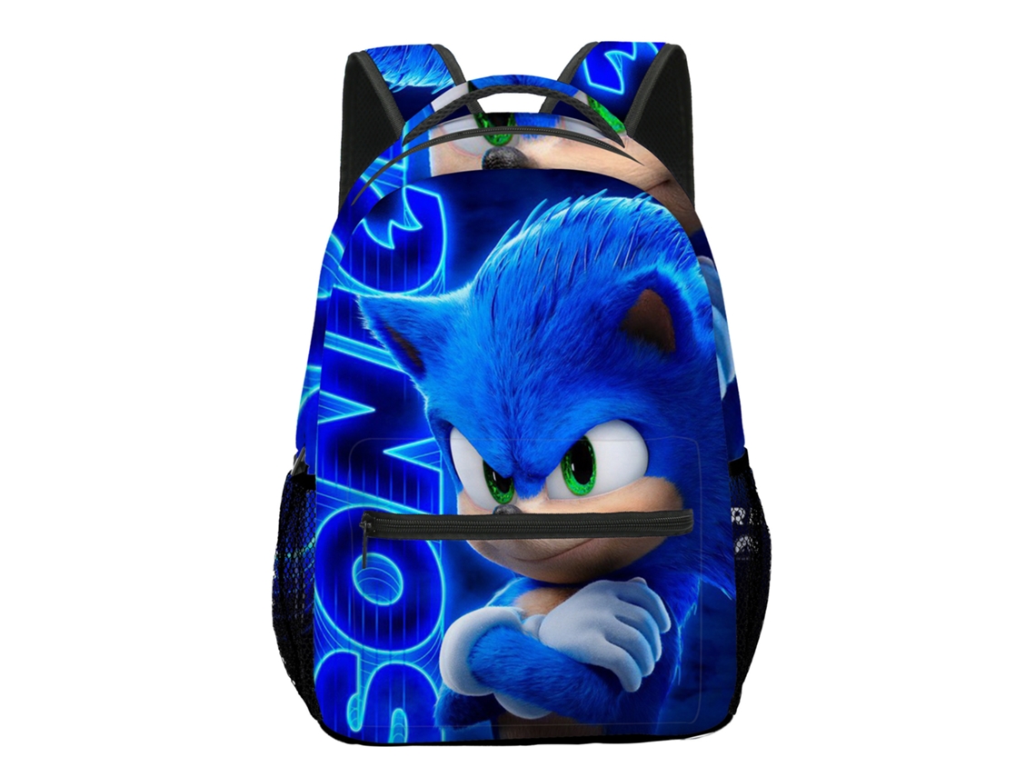 Mochila Escolar Sonic 2025 Nova Mochila Aquaforge