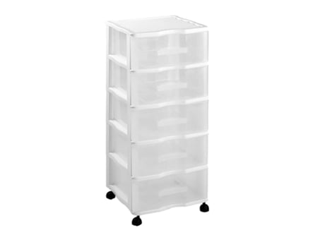 Kit de 5 Caixas Organizadoras BGSPAZIO