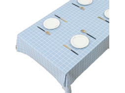 Toalha de Mesa de Pvc À Prova D'Água À Prova de Óleo e À Prova de Respingos para Mesa de Jantar Estilo 4 90 * 90 Cm