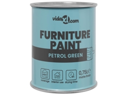 Conjunto 1 Tinta À Base De Água Vidaxl Verde (0,75 L)