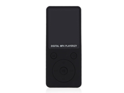 Reprodutor Mp3 LAXISCREED com Slot Cartão e Tela Fino Leve Portátil