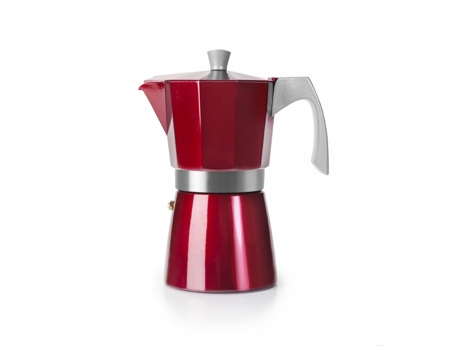 Cafeteira Express  Evva Red 12 Chávenas