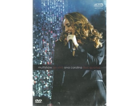 DVD Ana Carolina - Multishow Ao Vivo: Dois Quartos